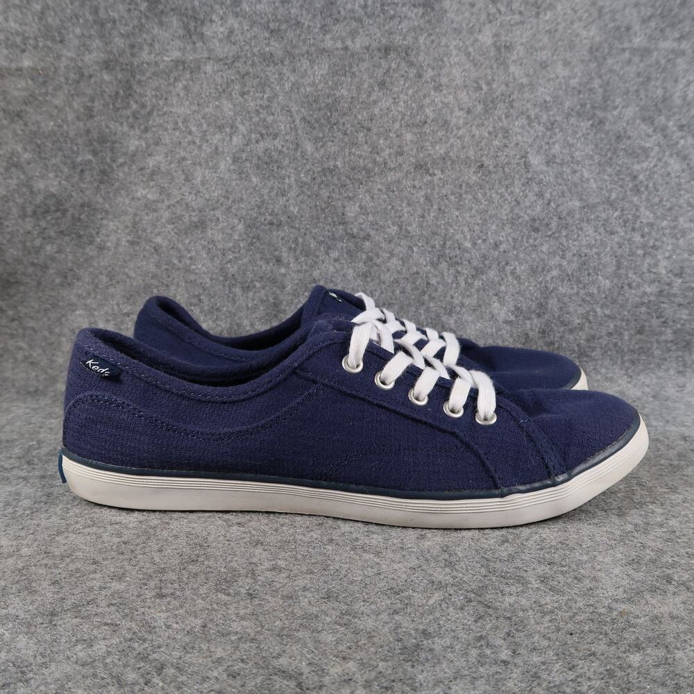 Keds Shoes Womens 7.5 Casual Sneakers Lifestyle Lace Up Blue Comfort Trainers